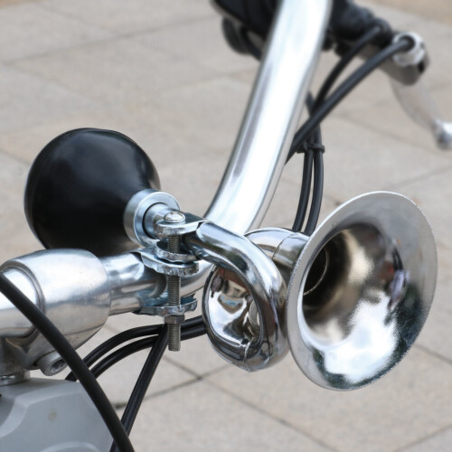 TRIXES Retro Fietshoorn Klassieke Bugle Toeter 2