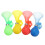 Klaxon à pression pour vélo, 4 couleurs, pour enfants 2