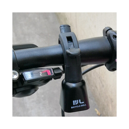 Sonnette de vélo d'extérieur Shanmashi, corne de taureau noire 2