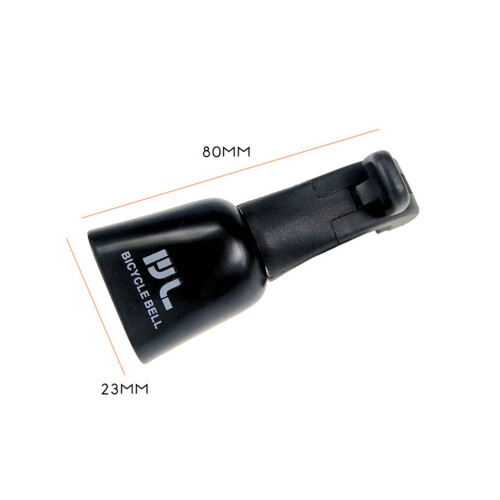 Sonnette de vélo d'extérieur Shanmashi, corne de taureau noire 1