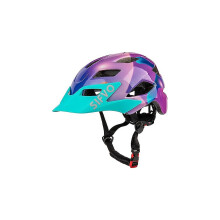 Shao Kids Kypärä, Sifvo Kids Pyöräilykypärä Poikien ja Tyttöjen Pyöräilykypärä Cool Visor Kypärällä