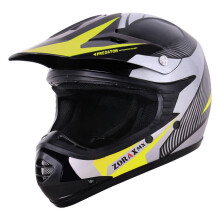 (Keltainen, M) Zorax X19 Kypärä Junior Lapsi Lasten Moottoripyörä Motocross MX Kypärä Outdoor