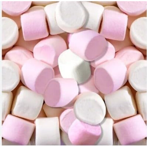 Haribo Chamallows Pink & White Marshmallow 140g (Pack Of 2) 1