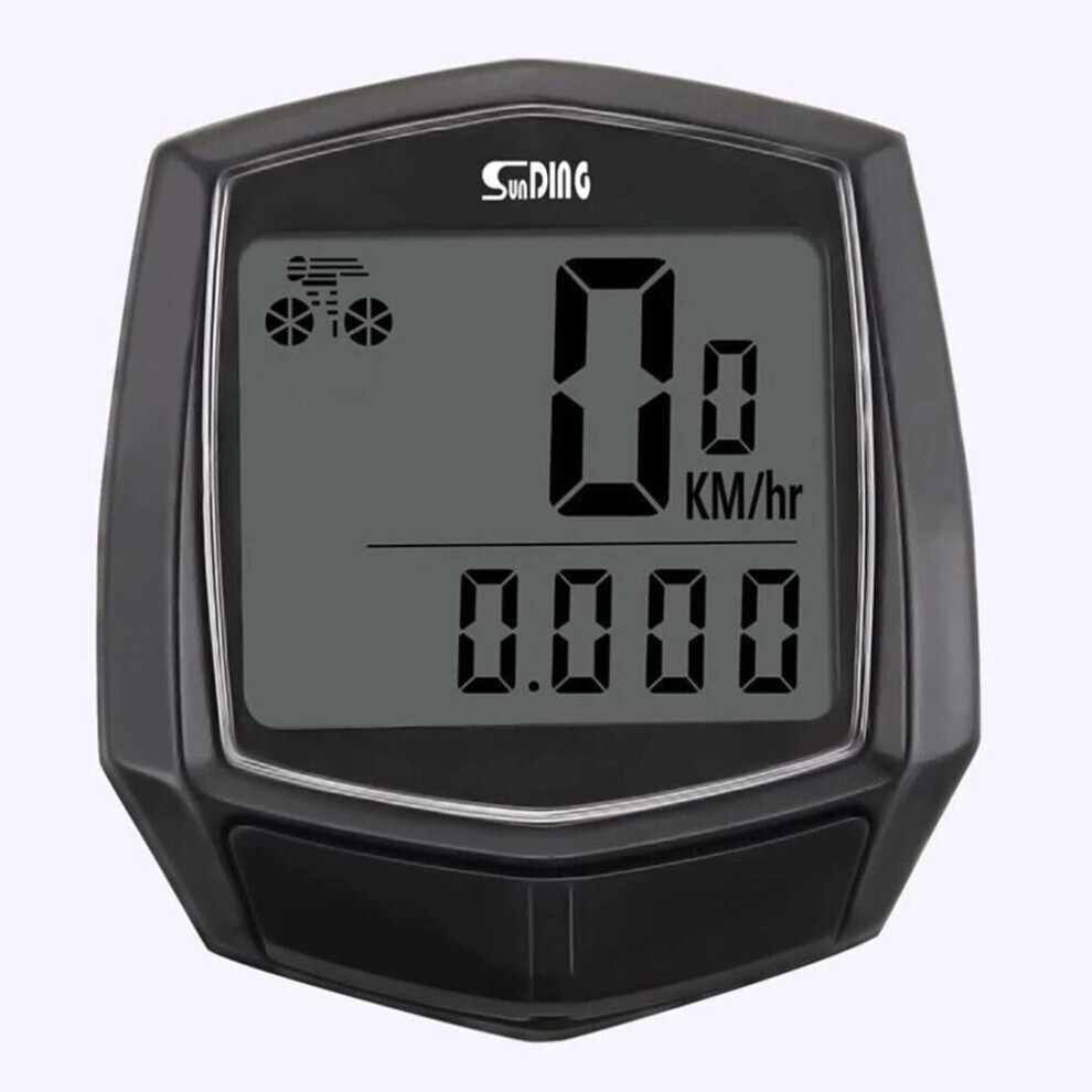 Compteur de vélo électrique étanche avec écran LCD, chronomètre, odomètre, compteur de vitesse