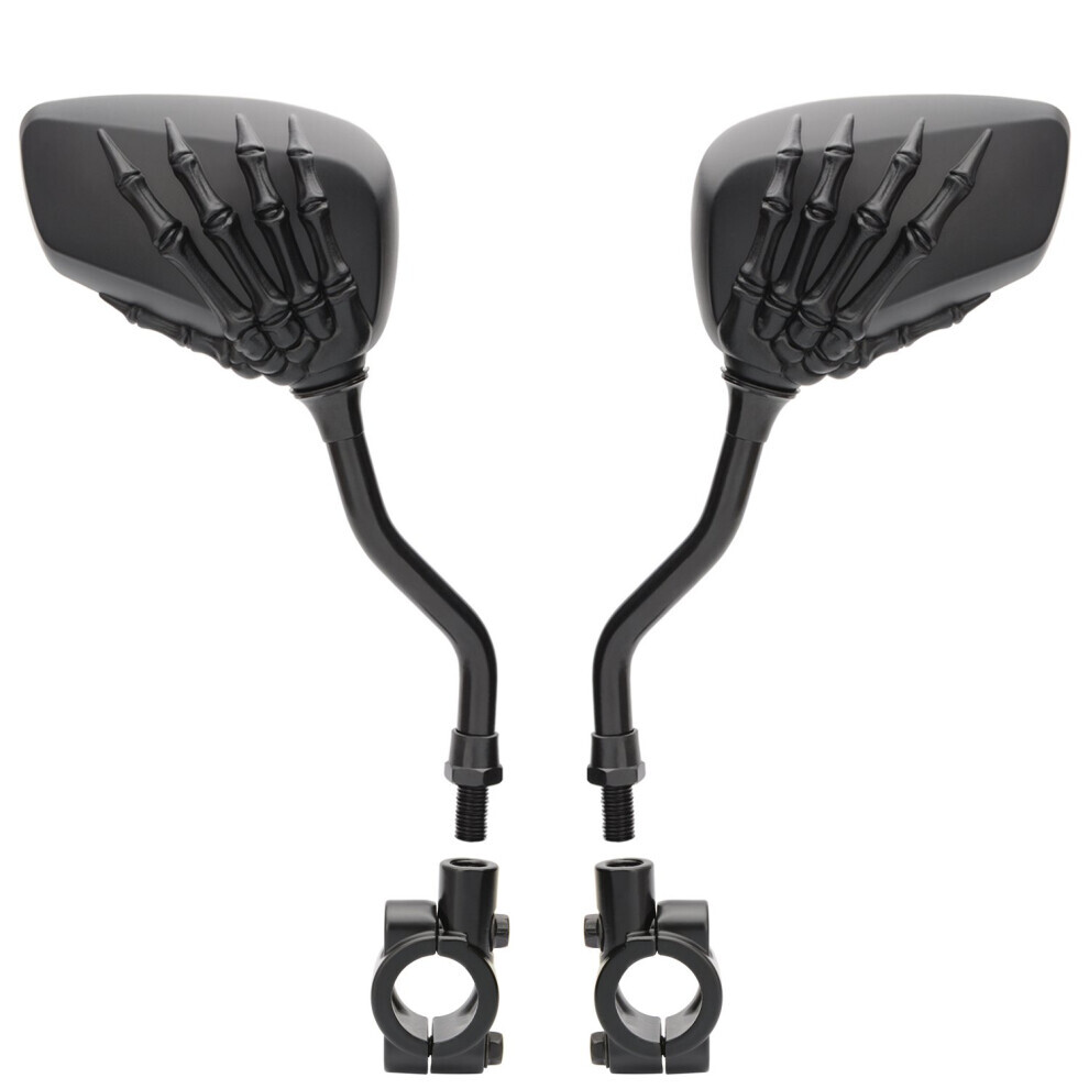 Rétroviseurs de vélo TOPCABIN, 1 paire, multi-angles réglables, en aluminium billette