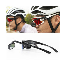 Rétroviseur de vélo, vélo, cyclisme, lunettes d'équitation, réglage à 360, support de lunettes de vue