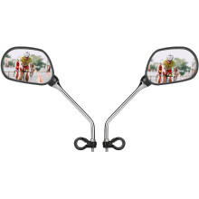 Espejo retrovisor para manillar de bicicleta, motocicleta, bicicleta eléctrica, scooter y ciclomotor.