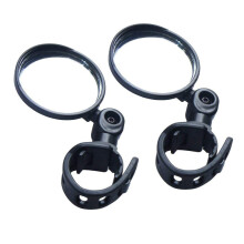1 par de espejos retrovisores para bicicleta de ciclismo, espejo reflector convexo