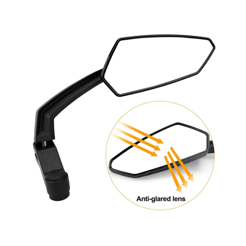 Espejo retrovisor para bicicleta, ajustable, para manillar. 2