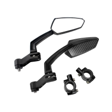 Fahrradspiegel, verstellbarer Spiegel Lenkerrückspiegel