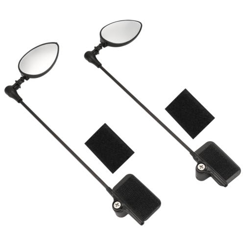 2-pack fietshelmspiegel, 360 graden verstelbaar