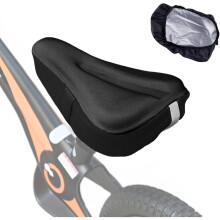 Funda para sillín de bicicleta de 27 x 25 cm de ancho, funda de gel para sillín, funda de gel para sillín,