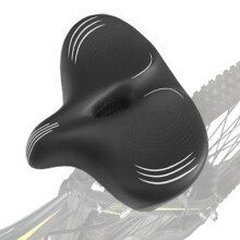 Asiento ancho de bicicleta eléctrica/bicicleta eléctrica de talla grande, cómodo y alto, ideal como