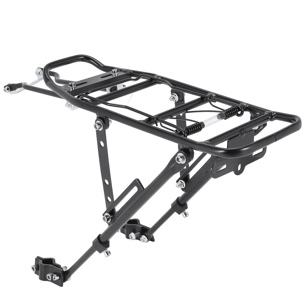 Porte-bagages Melitt pour vélo de route pliable avec frein à disque en alliage d'aluminium