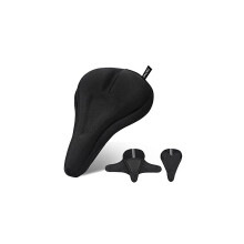 Funda de gel para asiento de bicicleta, extra suave, resistente al agua y al polvo.