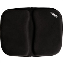 Cojín de sillín de bicicleta reclinada Domain Cycling - Funda de gel para sillín de bicicleta estática