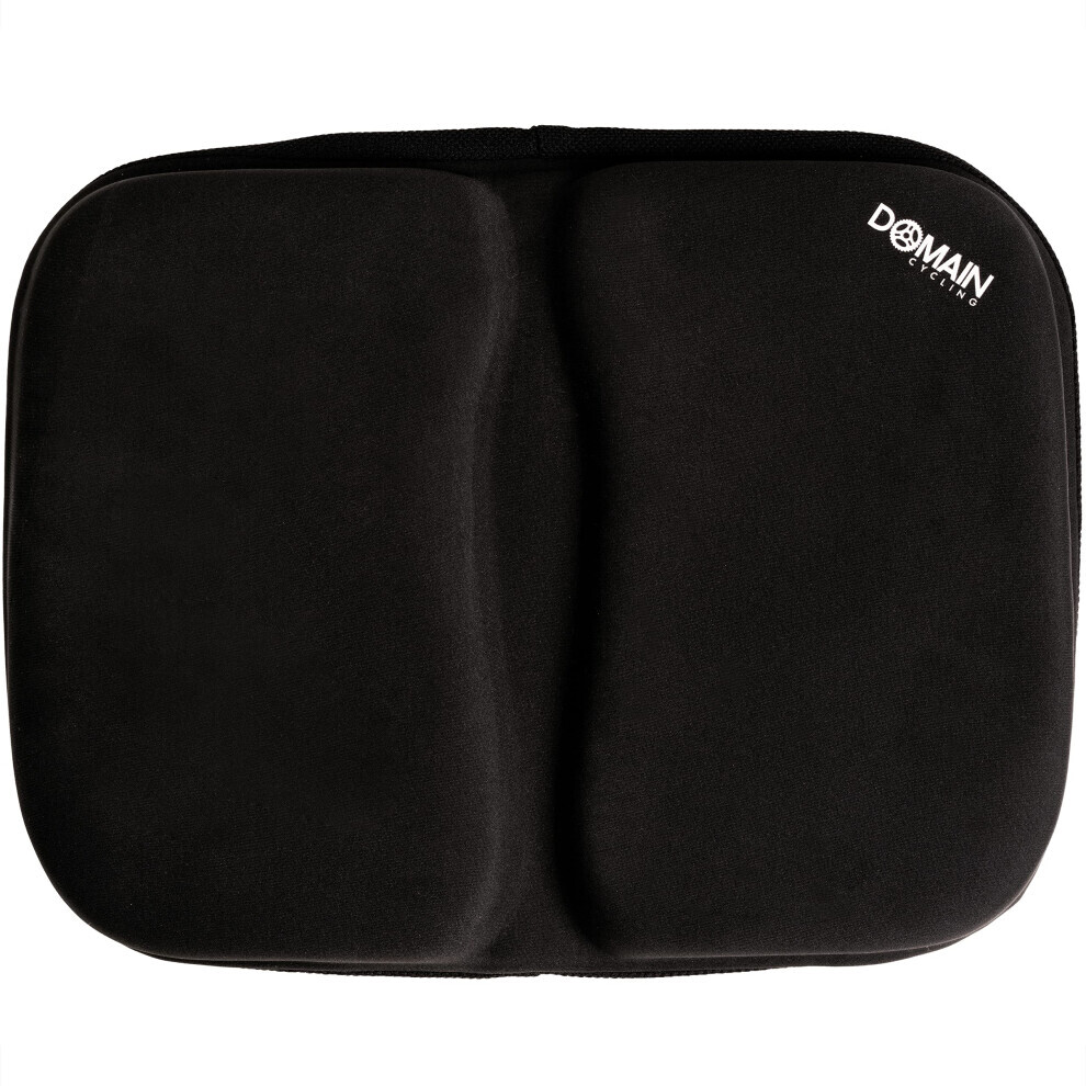 Domain Cycling Bike Seat Cushion for Recumbent Bike - Pad Gel Exercise Bike Seat Cover for Recumbent