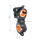 BIKIGHT Support de lampe de poche pour vélo, rotation à 360, support de fixation multifonction pour 5
