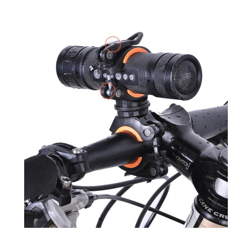 BIKIGHT Support de lampe de poche pour vélo, rotation à 360, support de fixation multifonction pour 1