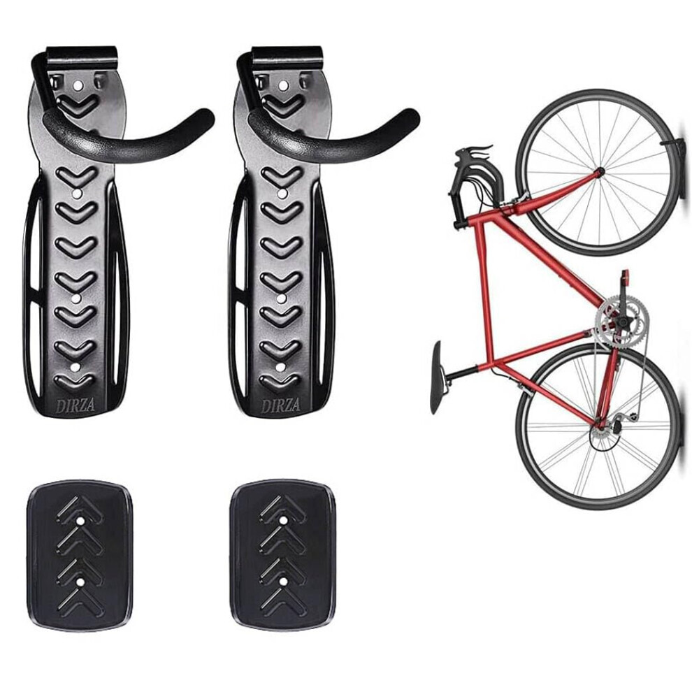 Support de rangement vertical pour vélos Dirza - Intérieur, garage, abri de jardin - Facile à installer