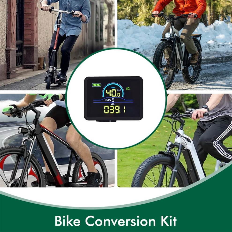 Affichage intelligent P5C pour vélo électrique, écran LCD coloré UART, compteur 5 broches