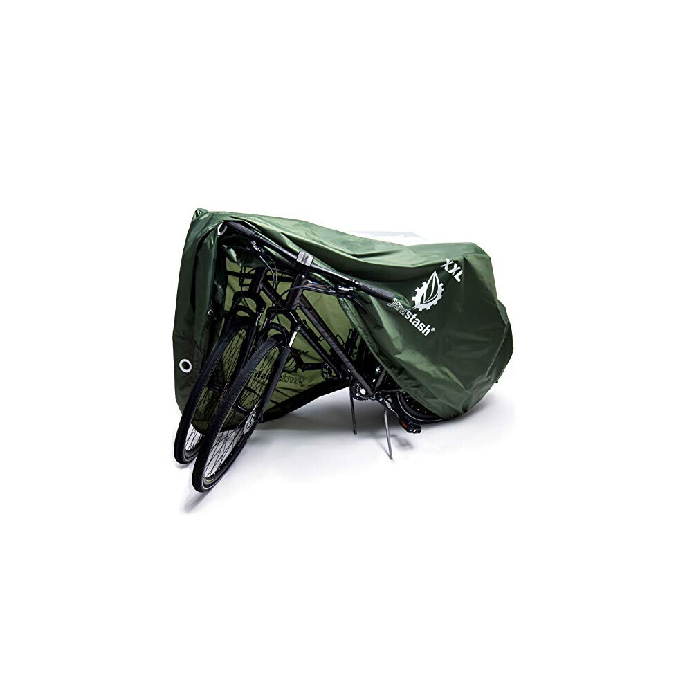 Housse de vélo – Housse de vélo réfléchissante XXL pour rangement extérieur – Bâche de jardin imperméable