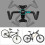 Support mural pour vélo, support pour vélo pour garage, rangement mural pour vélo d'intérieur, support 3