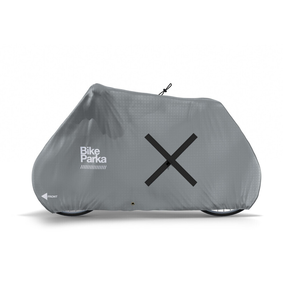Housse de vélo imperméable BikeParka URBAN - Gris PAVEMENT