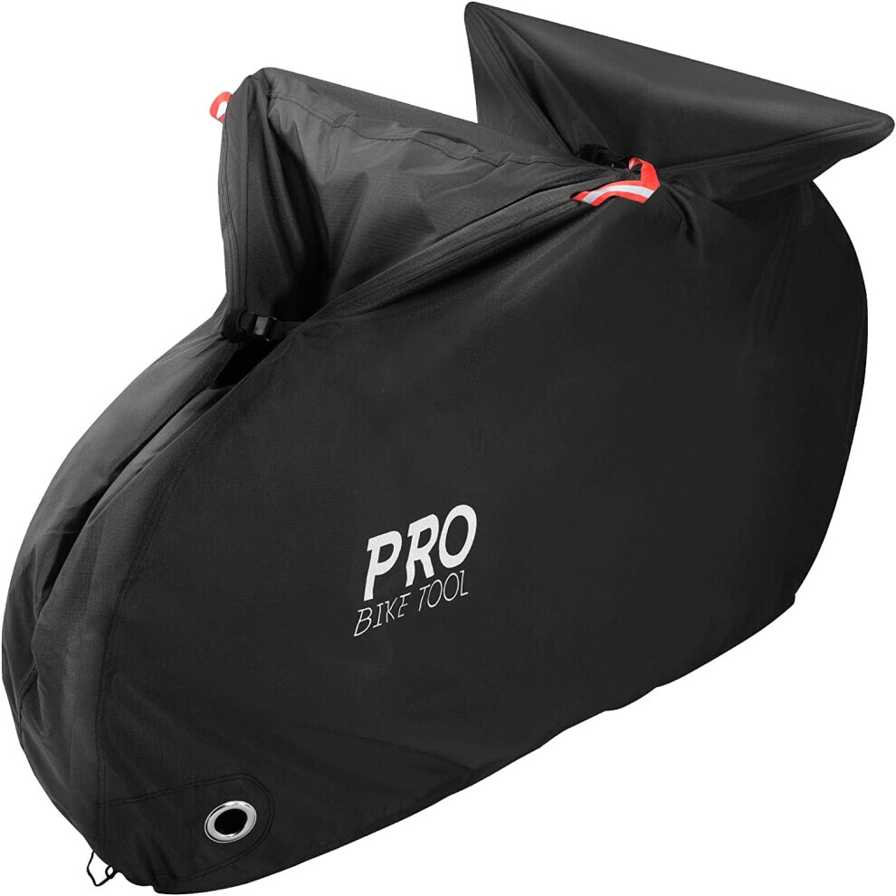 Housse de vélo Pro pour le rangement extérieur des vélos - Matériau Ripstop robuste, imperméable et