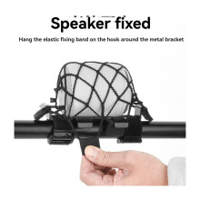 (ECPH856-1) Universaali pieni kaiutin pyöräilyyn Kiinteä kannatin Metalli Langaton Bluetooth Audio Outdoor