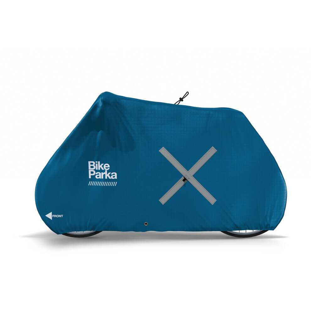 Housse de vélo imperméable BikeParka URBAN (bleu ciel)