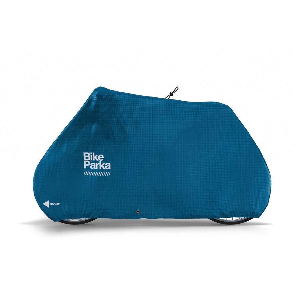 Housse de vélo imperméable BikeParka STASH - Bleu ciel