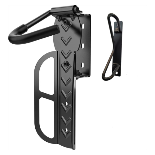 1 porte-vélos pivotant pour garage, fixation murale 2