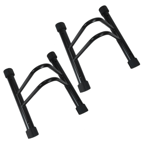 Support de rangement pour vélos au sol pour garage, 2 supports à vélos
