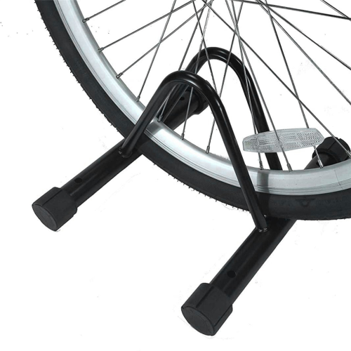 Support de rangement pour vélos au sol pour garage, 2 supports à vélos 1