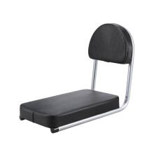 (Standard, 1) Bike Kid Bicycle Rear Seat Black