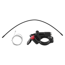 Palanca de bloqueo remoto para bicicleta, control de cable de horquilla, aleación de aluminio, piezas