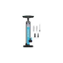 Bomba de pie para bicicleta Topward, portátil, para ciclismo de montaña y carretera, compatible con