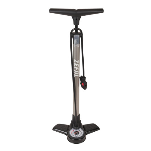 Zefal Profil Max FP20 Standpumpe, Silber/Schwarz, Einheitsgröße