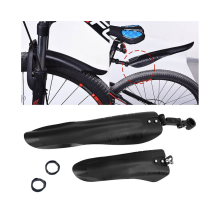 Guardabarros de goma engrosada para bicicleta de montaña, juego de guardabarros para neumáticos delanteros