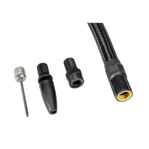 MICHELIN Einzylinder-Fußpumpe analog, schwarz 2