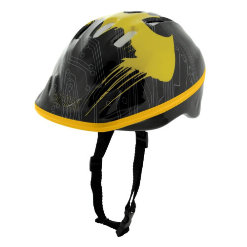 Batman Kinder-Schutzhelm 52-56cm - Schwarz/Gelb 1
