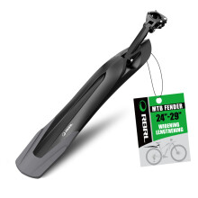 Juego de guardabarros para bicicleta RBRL [24-29 pulgadas], guardabarros universal de desmontaje rápido