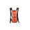 (orange) Sac à dos d'hydratation pour vélo 2L 1