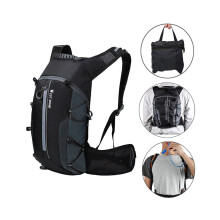 Sac à dos de vélo pliable et étanche WEST BIKING 10 L, sac à dos d'hydratation pour course à pied, cyclisme,