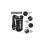 UTOBEST Running Reput Kevyt Hydration Pack Functional Running Vest 5,5L (musta) 2