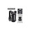 UTOBEST Running Reput Kevyt Hydration Pack Functional Running Vest 5,5L (musta) 3