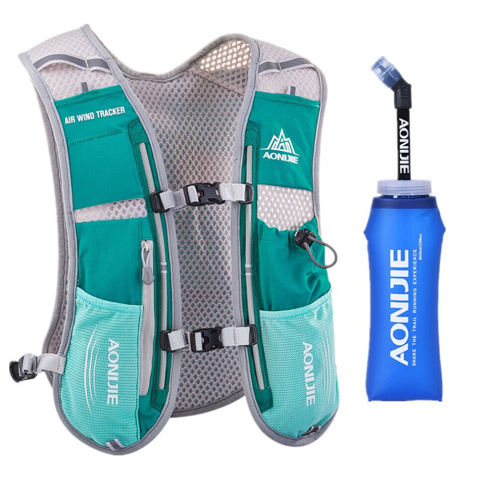 Gilet d'hydratation Lovtour Premium Running Race pour marathon, cyclisme, randonnée, 600 ml, sans BPA
