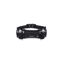 Ceinture de course avec bouteilles d'eau, 2 x 175 ml, 6 oz, sac banane d'hydratation, sac banane étanche