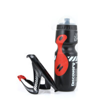 650ML Mountainbike Fahrrad Radfahren Wasser Trinken Flasche Halter Käfig Outdoor Sport Kunststoff Tragbare